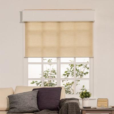 China The Rustic Bamboo Roll Blind Reed Shades, Customized Bamboo Lamp Shades by Taiwan Manufacturer for sale