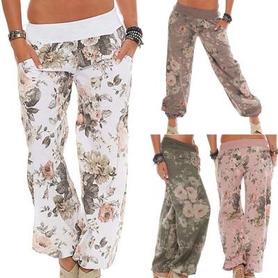 China Comfortable Bohemian QUICK DRY hippie harem pants sports pants loose Capri sweatpants yoga pajama lounge pants for women for sale