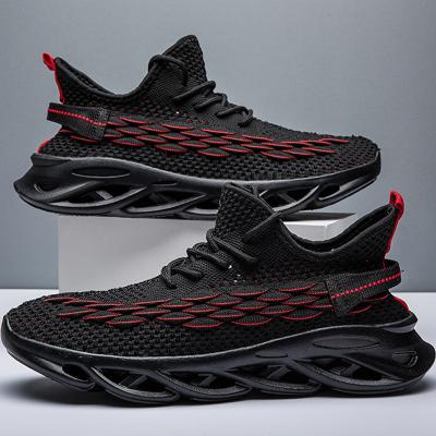 China 2021 Design Simple and Stylish Blade Sneakers Breathable Tennis Shoes Lightweight Mesh Walking Sneaker for sale