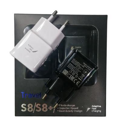 China Mobile Phone for Samsung S6 S8 S10 Plug Travel Wall USB Charger Fast Charging Galaxy Note 10 Original US/EU/UK Charger Power Adapter for sale