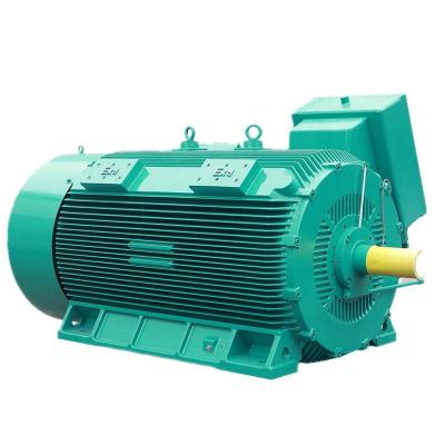 China Hot Sale AC Motor Totally Enclosed Wound Rotor Dustproof Motor Medium Voltage Motor for sale