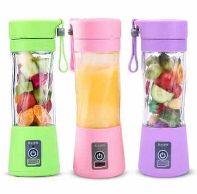 China Outdoor Portable Personal Rechargeable Fruit Juicer Juice Cup Mix USB Mango Wireless Squeezer for sale