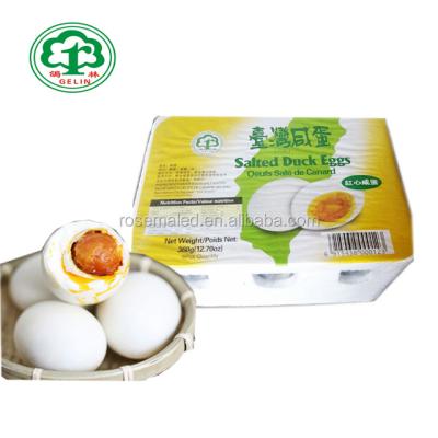 China HIGH NUTRITION Gelin Price High Quality Best Nutrition Salted Duck Eggs for sale