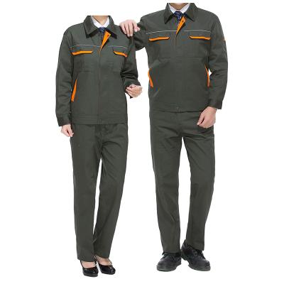 China Oil And Gas Custom Cheap Welder Suit Cotton Boiler Workwear Safety Clothing Flame Retardant Uniform for sale