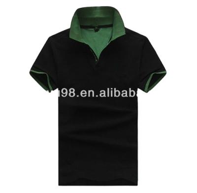 China Anti-pilling HOT! high quality polo shirt/100% cotton plain polo shirt for man wholesale china/cheap polo shirt for sale