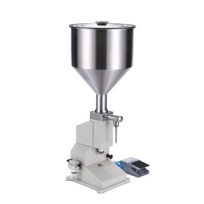 China A02 Pneumatic Paste Beverage Liquid Water Chemical Beverage Filling Machine for sale