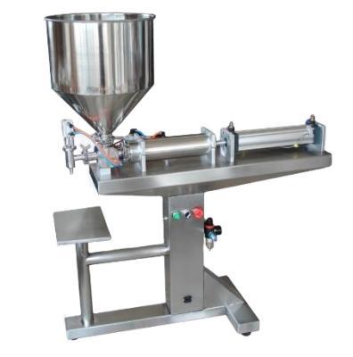 China G1WG Automatic Pneumatic Vertical Food One Nozzle Paste Liquid Filling Machine for sale