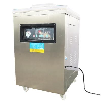 China DZ-400 Food Plastic Bag Sealer Printing Single Chamber Cooling Vacuum Packing Machine for sale