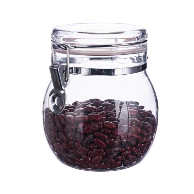 China Wholesale Acrylic Airtight Clear Food Freshness Preservation Container 5615 Plastic Jar Container for sale