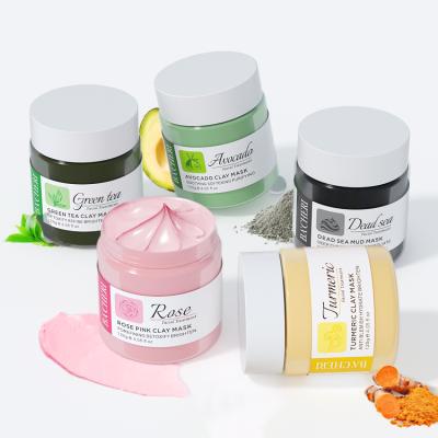 China Hot Selling Private Label Moisturizer Oil Control Green Tea Cleansing Whitening Mask Natural Organic Skin Care Moisturizer for sale