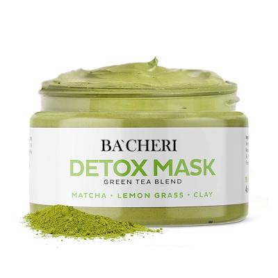 China Hot Facial Mud Clay Mask Moisturizing Oil Control Clay Mask Moisturizer Sale Skin Care Green Tea Deep Cleansing Whitening Moisturizer for sale