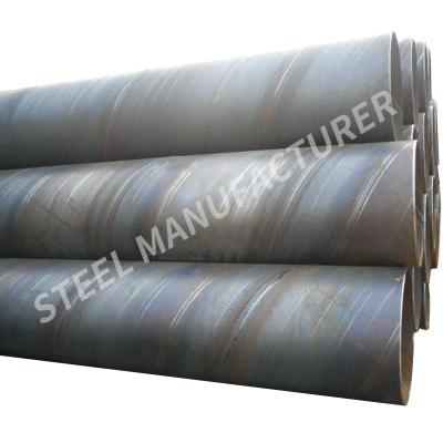 China The corten welded structure pipe spiral seam and straight welded steel pipe for sale