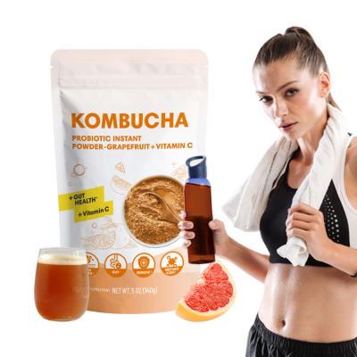 China Advantage of vitamin C grapefruit flavor weight loss kombucha slimming tea for sale