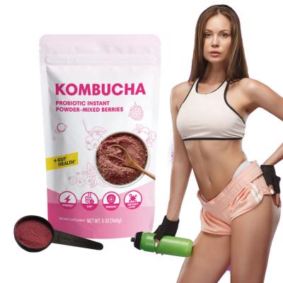 China Heathly Kombucha Powder Herbal Tea Mixes Fruit Flavor For Weight Loss for sale