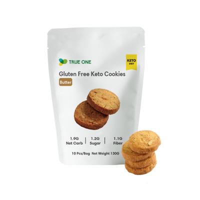 China Low Carb Keto Cookies Snacks Gluten Free Nature Food For Weight Loss Supplements With Ketogenic Butter Cookies for sale