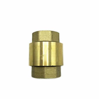 China General 1/2 - 4 Inch Small Vertical Spring Brass Non Return Check Valve For Water for sale