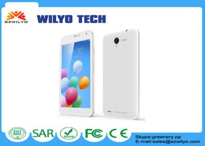 China Los smartphones desbloqueados de la pantalla de 5 pulgadas, 5 pulgadas Smartphone Mt6572 se doblan Sim WG7 blanco en venta