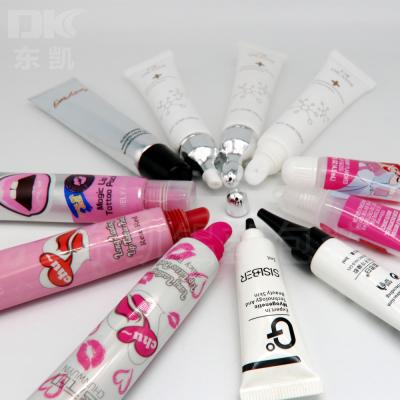 China Personal skin care packaging hot sale packaging white tube 3ml 5ml 10ml 12ml 15ml lip gloss tube lip gloss tube 3ml 5ml 10ml 12ml 15ml transparent slanted pipe extruded plastic pipe for sale