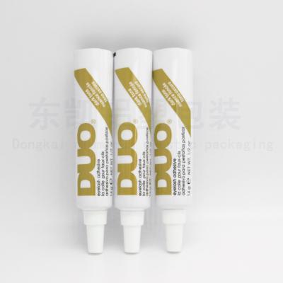 China High Quality Customized Products Cosmetic Round Small Capacity 4.5ml Aluminum Plastic False Eyelash Glue Tube Cosmetic Packaging Tube for sale