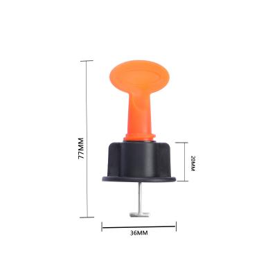 China All types Factory HotSale Tile Leveling System T-Type Reusable Leveler Customized  Plastic Color Material Origin Customization free Sample for sale