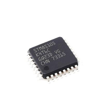 China Standards STM8S105K4T6C STM8S105K4T STM8S105K LQFP32 8-Bit Microcontroller STM8S105K4T6C for sale