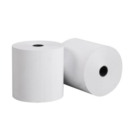 China Manufacturer direct selling thermal paper rollCash register paper 80mm for POS cash register ATM bank thermal roll 80x80mm for sale