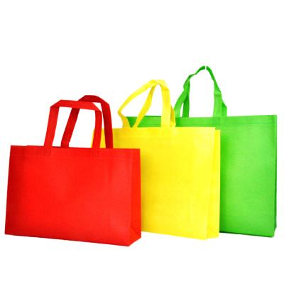 China Handled Customize High Quality Nonwoven Material Environmental Shopping Bag Wholesale for sale