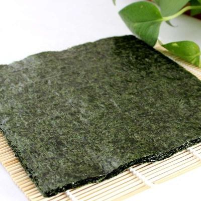 China Dried Sushi, seaweed, seaweed, steamed rice, half cut, hand rolled seaweed, wholesale in large pieces,,nori 50 folhas for sale