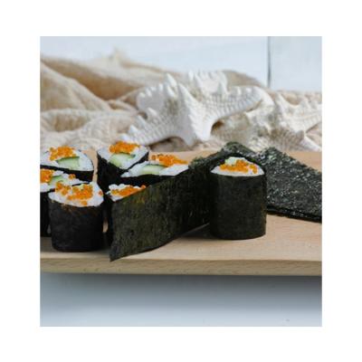 China Dried Wholesale of 50 pieces of sushi seaweed, dried seaweed and large seaweed manufacturers seaweed sushi wrap for sale