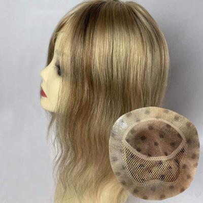 China New Arrival 100% Hairline Natural Remy Hair Women Hairpiece Shedding No No Tangle For Shedding Hair Woman Look Very Natural for sale