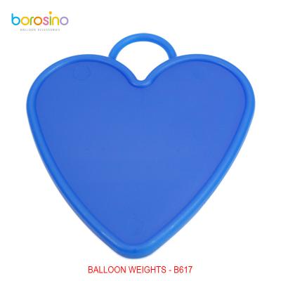 China Gift Toy borosino B617 Hear To Shape Balloon Weights 15grams For Birthday Christmas Party Wedding Decorations for sale