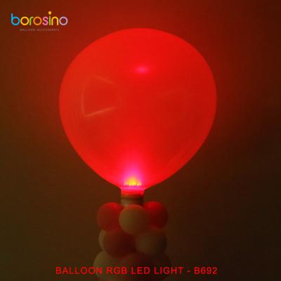 China Hotel Night Light Remote Control Waterproof Led Submersible LED Light For 36inch Large Latex Balloon Decoration B692 for sale