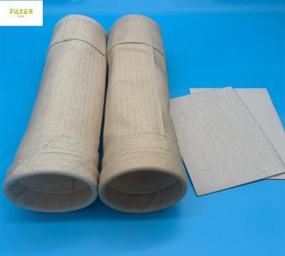 Cina L'ago rotondo della fibra di DIS Aramid ha ritenuto il sacchetto filtro di Nomex 450gsm - 550gsm in vendita