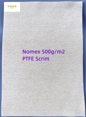 중국 750gsm PTFE 필터가방 고온 부식 저항성 판매용