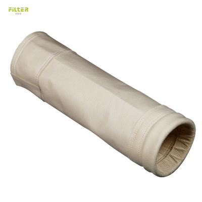 China Bolsa de filtro industrial colector de polvo poliéster PPS PTFE P84 Bolsa de filtro de polvo con filtro en venta