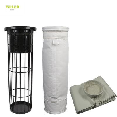 China Filtro de agulha Nomex PTFE PPS P84 Saco de filtro de alta temperatura à venda