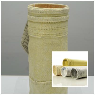 China bolso de filtro de la fibra de vidrio de filtro 800GSM del FMS de alta temperatura de los bolsos/del bolsillo en venta