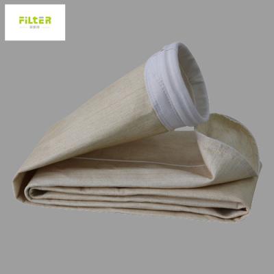 Chine Sachet filtre de la poussière du rendement élevé 550GSM Nomex Aramid dans l'industrie sidérurgique à vendre