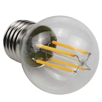 China Residential 12v 24v g50 4w 2200k dimmable golf bulb g50 filament light for sale