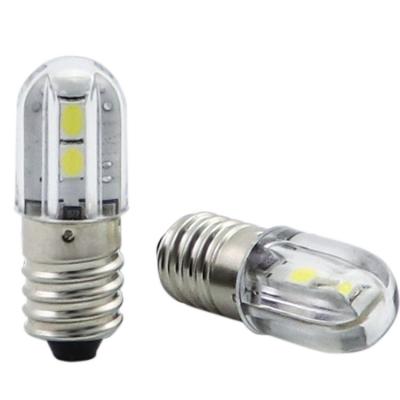 China Ba9s Residential Bayonet Led Instrument 24V 48V 60v 110V 220VAC e10 Indicator Bulb Instrument Signal Lamp for sale