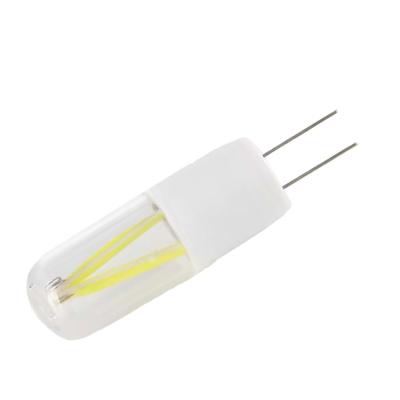 China 2200k residential 2w g4 amber yellow crystal bulb led wall light for sale