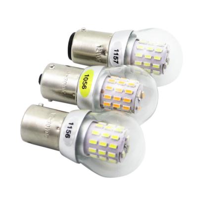 China P21W 1156 BA15S LED BI-P21W-3.5W Car Bulb 24V Brake Light 1157 for sale