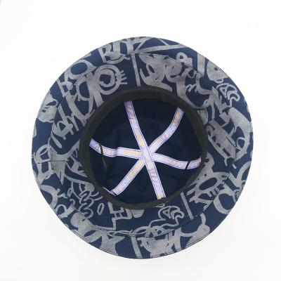 China Wholesale Dobby Summer Washed Fisherman 100% Wide Brimmed Worn Cotton Bucket Hat Tassel Hat for sale