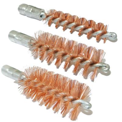 China .22cal, .30cal, 9mm, phosphor bronze hole brush 12ga, gun clean brush .17cal-12ga for sale