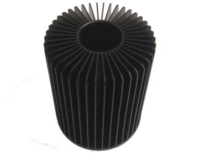 China Multipurpose Fin Forged Heat Sink Anticorrosive Anodizing Surface Treatment for sale