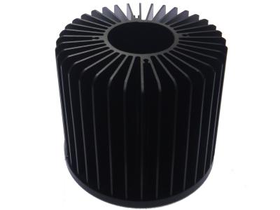 China AL1070 LED Lighting Heat Sink , Practical Round Extruded Aluminum Heatsink for sale