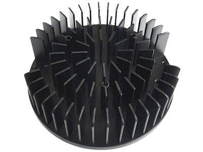 China Industrial Cold Forging Heatsink , Anticorrosive Round Pin Fin Heat Sink for sale