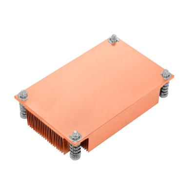 China Anticorrosive Practical Copper Heat Spreader , Industrial Large Copper Heatsink for sale