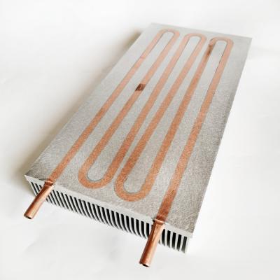 China Het schilderen van Water Gekoelde Radiator Heatsink 120x30x250mm voor Mijnbouw Te koop