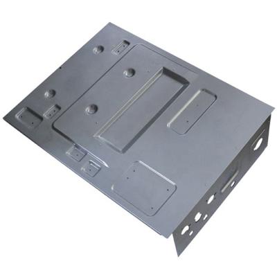 China Brushed Metal Stamping Components , Automotive Stamping Stainless Steel Parts for sale